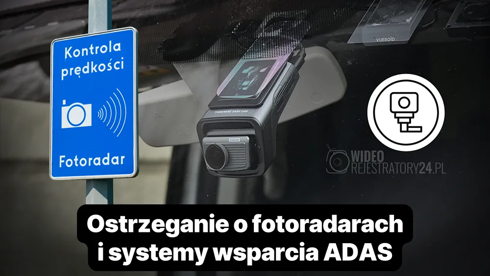 systemy wsparcia kierowcy w wideorejestratorze thinkware u3000 pro